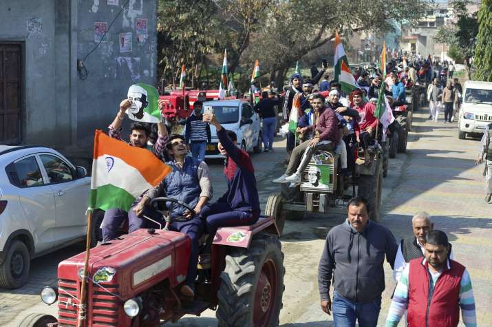 किसानों ने