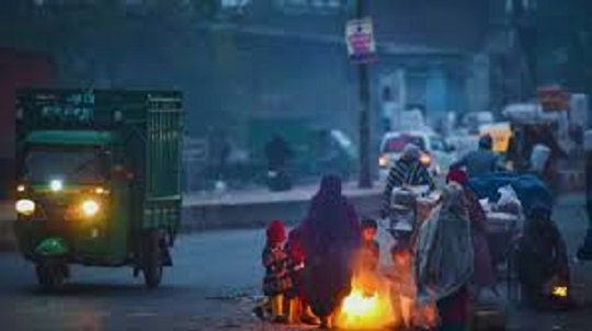 भीषण ठंड