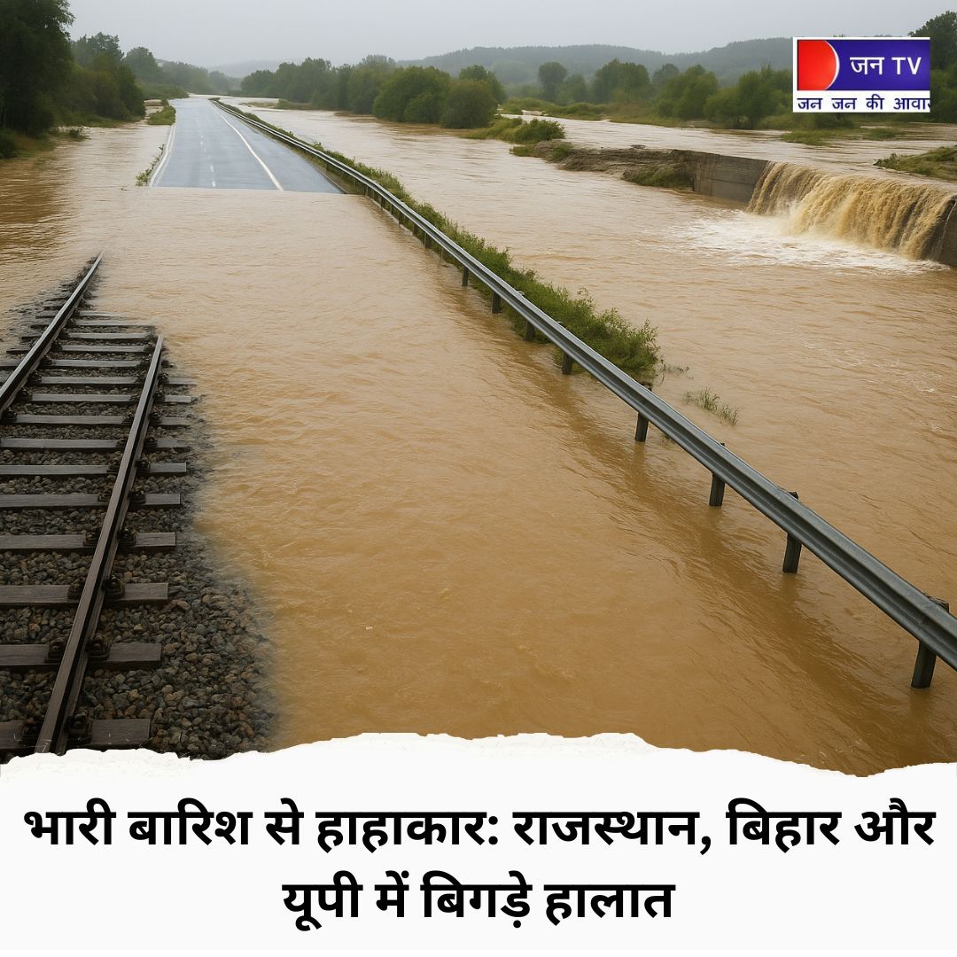 भारी बारिश